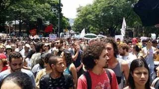 Trabalhadores protestam contra PEC do Teto dos Gastos