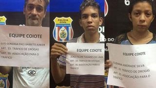 Trio envolvido com o tráfico de drogas é preso na Zona Norte de Manaus