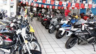 Vendas de motocicletas registram queda de 28,5% este ano