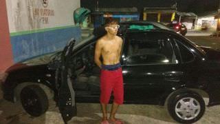 Jovem é preso suspeito de assaltar e manter motorista refém em Manaus