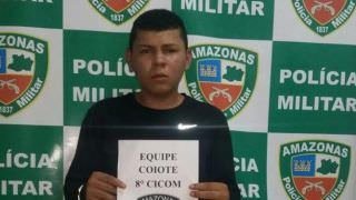 Após abordagem da PM, jovem é preso com drogas no bairro Compensa