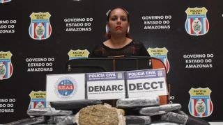 Mulher é presa com 15 quilos de maconha 'skunk' no Aeroporto Internacional Eduardo Gomes