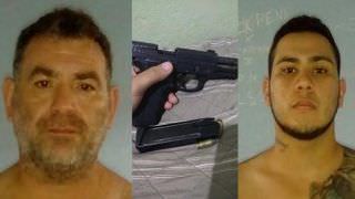 Em Manaus, dupla é presa por porte ilegal de arma de fogo após denúncia anônima