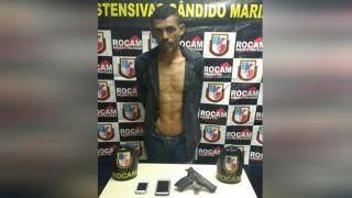 Após roubo, homem é preso com simulacro e celulares na Zona Leste de Manaus