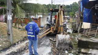 Comunidade Raio de Sol, na Zona Norte de Manaus, recebe serviços de infraestrura