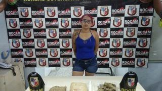 Mulher é presa ao fazer entrega de drogas na Zona Oeste de Manaus