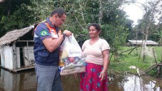 Ao decretar situação de emergência, Ipixuna recebe ajuda humanitária