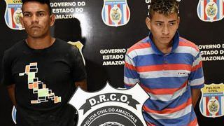 Dupla é presa com armas, munições e drogas no bairro Mauazinho, em Manaus