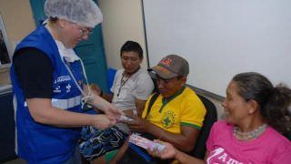 Indígenas venezuelanos recebem ação de promoção e atenção em saúde