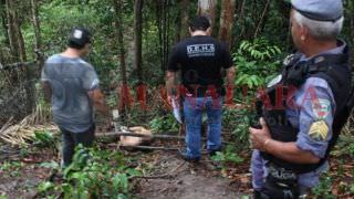 Com as mãos e pés amarrados, homem é encontrado morto em área verde de Manaus