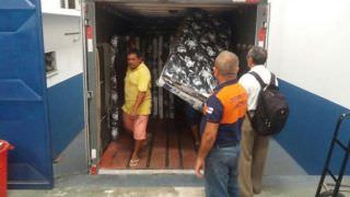 Afetado pela enchente, Canutama recebe primeira remessa de ajuda humanitária
