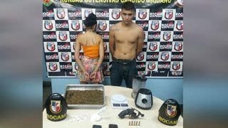 Rocam prende homem com drogas e arma de fogo na Zona Leste de Manaus