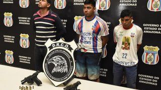 Trio que invadiu loja de confecções para roubar é preso em Manaus