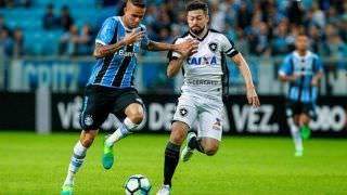 Com gol de mão, Grêmio vence o Botafogo por 2 a 0 na estreia do Brasileirão