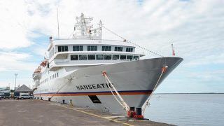 Mais de 280 turistas chegam a Manaus a bordo do Navio M/S Hanseatic