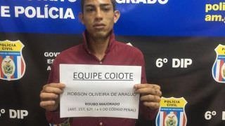 Foragido do Compaj é recapturado após acidente de trânsito, em Manaus