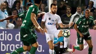 Santos supera o Palmeiras e chega à terceira vitória seguida no Brasileirão