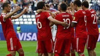 Rússia domina e bate a Nova Zelândia na abertura da Copa das Confederações