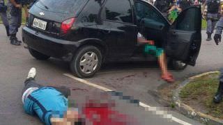Após assalto em loja de motos, dupla é morta a tiros durante perseguição em Manaus