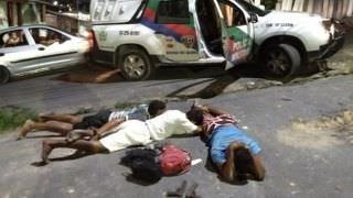 Dupla é presa e adolescente apreendido após assalto a ônibus na Zona Leste de Manaus