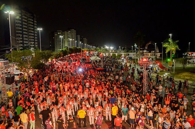 Boi Manaus na Ponta Negra (Foto: Ingrid Anne/Arquivo-Manauscult) Prefeitura prepara shows com artistas locais e nacionais para celebrar os 355 anos da capital