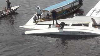 Avião do Greenpeace cai na região de Anavilhanas; uma pessoa morre