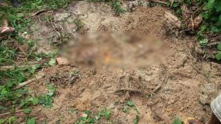 Moradores acham corpo enterrado em canteiro de obras no distrito de Cacau Pirêra