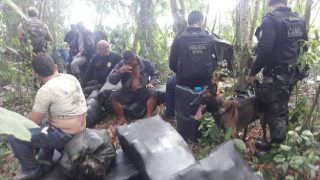Após confronto, mais de 700 quilos de drogas são apreendidos em Tabatinga