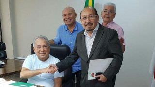 Governador Amazonino Mendes participa da Posse Solene da nova Diretoria Executiva do Sindifisco-AM