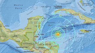 Terremoto de 7,8 graus atinge Honduras e Cuba e provoca alerta de tsunami