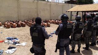 Polícias Civil e Militar fazem revista em unidade prisional de Parintins