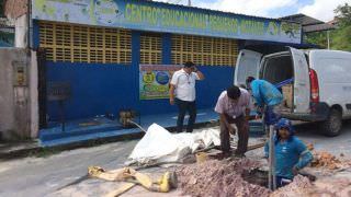 Arsam soluciona mais um vazamento na Zona Norte de Manaus