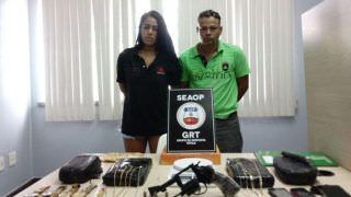 Casal é preso com quatro quilos de drogas e arma de fogo na Zona Norte de Manaus