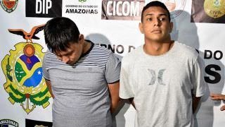 Polícia Civil prende dupla em posse de arma de fogo no bairro Santo Antônio, Zona Oeste de Manaus