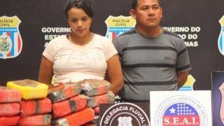 Casal é preso e 70 quilos de drogas apreendidos durante operação ‘Banzeiro’