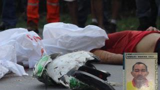 Motoboy morre ao ser atropelado por carreta no Distrito Industrial, Zona Sul de Manaus