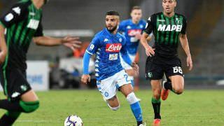 Napoli supera Sassuolo e garante vice-liderança do Campeonato Italiano