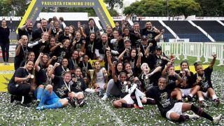 Santos empata com o Corinthians e conquista o tetracampeonato paulista feminino