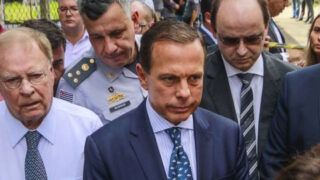 Doria visita escola onde ocorreu tiroteio em Suzano