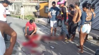 Vendedor de churrascos morre após agonizar com tiro no pescoço