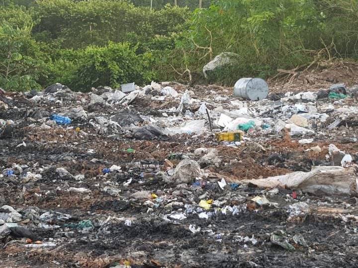 PM localiza lixão hospitalar clandestino na Zona Leste de Manaus