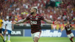 Com dois de Gabigol, Flamengo vence o Fortaleza no Engenhão