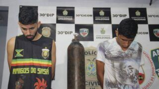 Dupla é presa por suspeita de roubo majorado na Zona Leste de Manaus