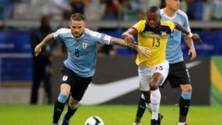 Sem dificuldade, Uruguai goleia Equador em estreia na Copa América