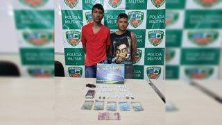 Dupla é presa por tráfico de drogas no bairro Nova Cidade, em Manaus