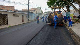 Obras de recuperação da malha viária alcançam 35 quilômetros na capital