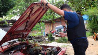 Mais de 50 oficinas de desmanche de veículos são fechadas em Manaus