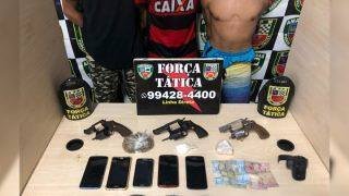 Polícia prende 23 pessoas e apreende quatro adolescentes em Manaus