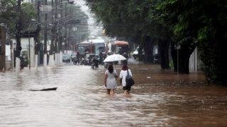 Chuva em São Paulo ultrapassa média para fevereiro