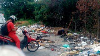 Homem aparece morto com facadas em lixão na Zona Leste de Manaus